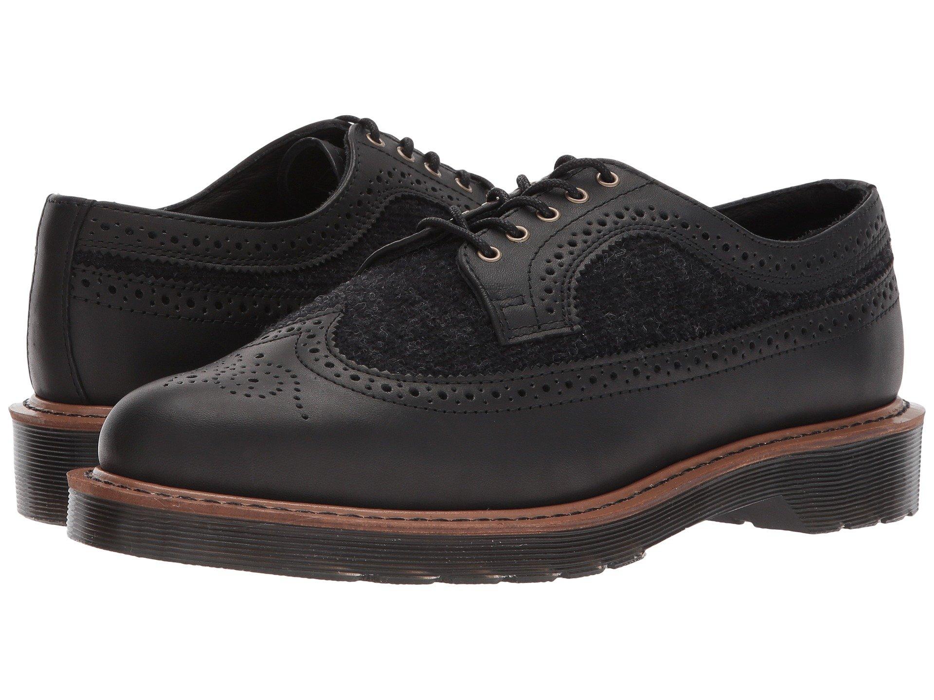 dr martens 3989 brogues in black