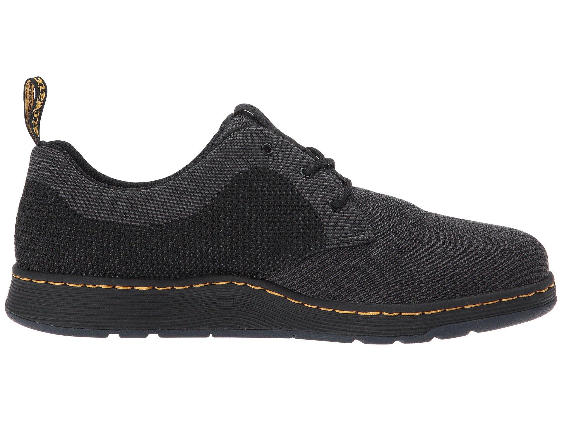 dr martens lite cavendish knit 3 eye shoes