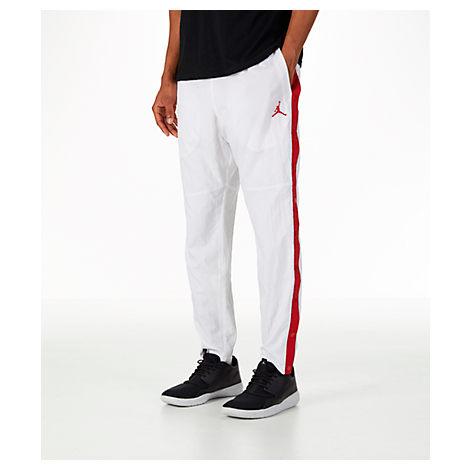 white jordan track pants