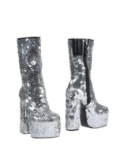 Shop Dsquared2 Boots In Silver