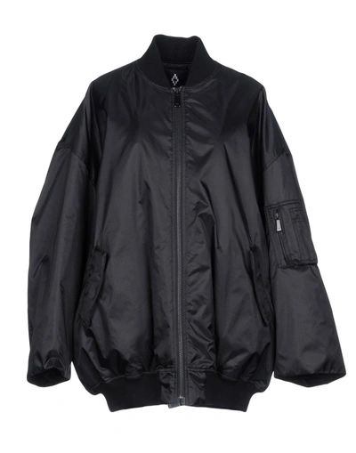 Shop Marcelo Burlon County Of Milan Jackets In Black