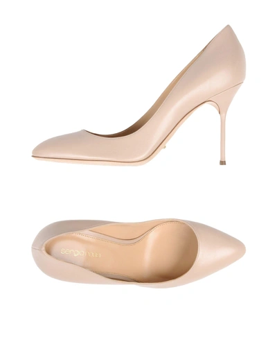 Shop Sergio Rossi In Pale Pink