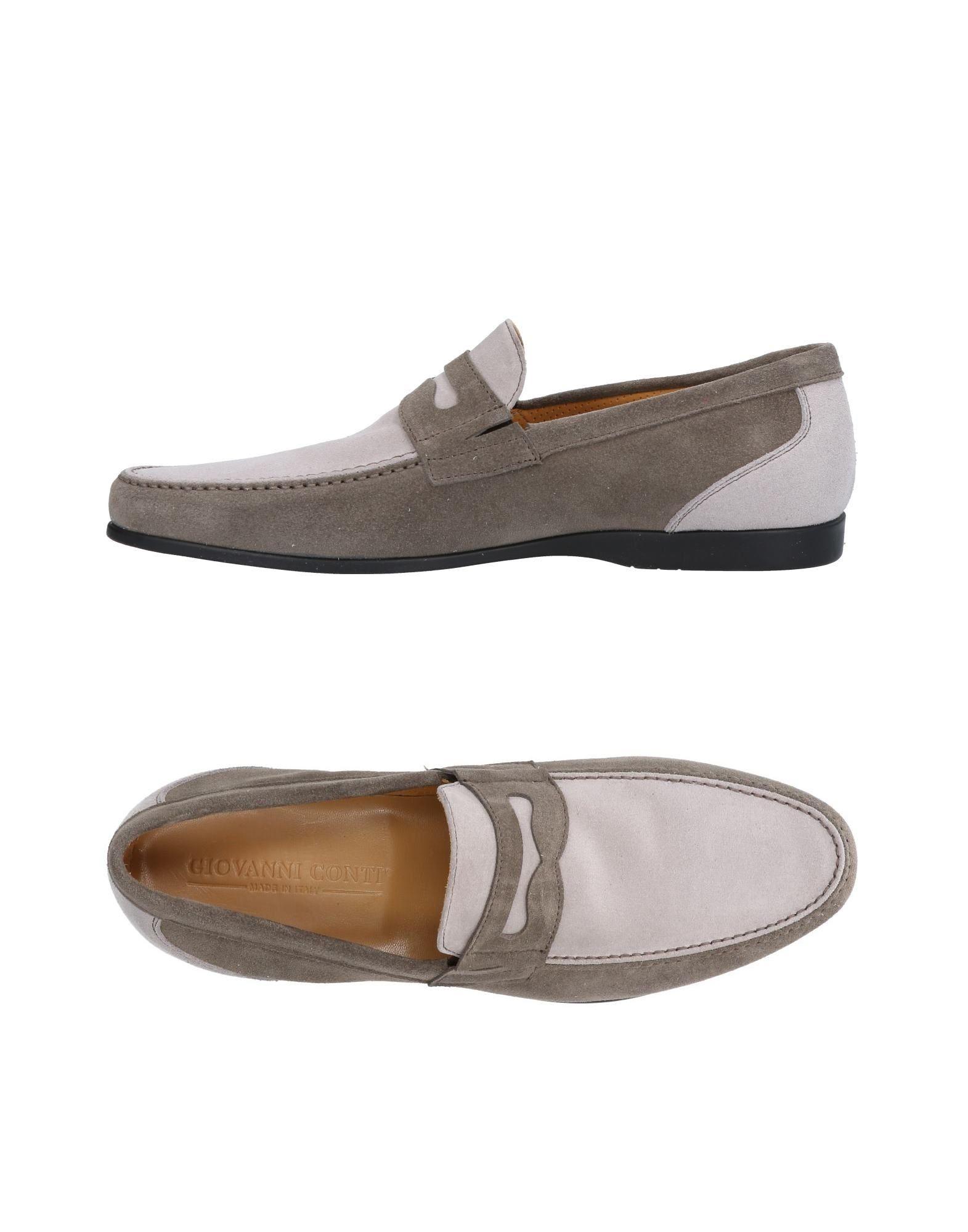 Giovanni Conti Loafers In Light Grey | ModeSens