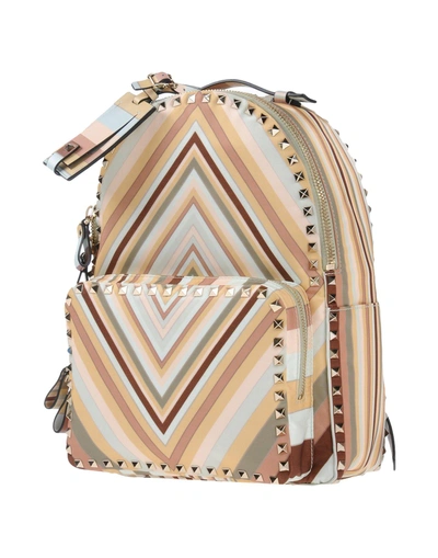 Shop Valentino Backpack & Fanny Pack In Beige