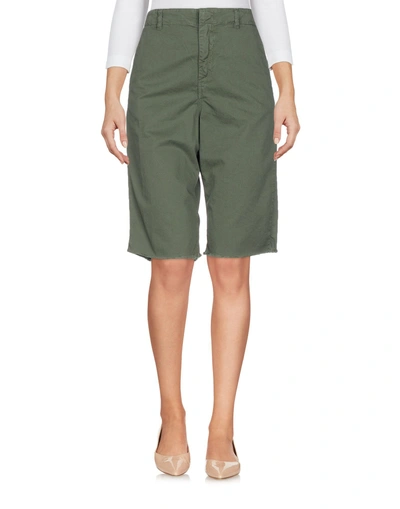 Shop Golden Goose Bermudas In Military Green