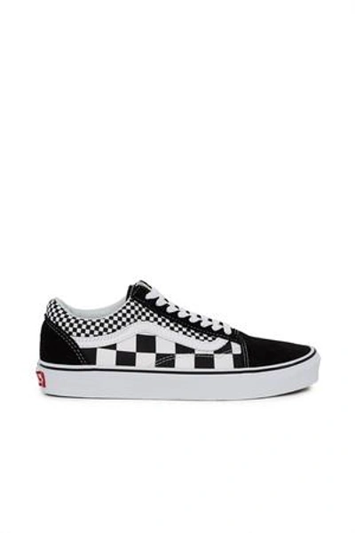 Shop Vans Opening Ceremony Mixed Checkerboard Old Skool Sneaker In Mix Checker