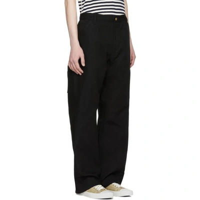 Shop Junya Watanabe Black Carhartt Edition Canvas Trousers In 1 Black