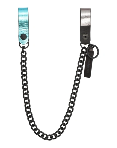 Shop Dsquared2 Key Rings In Azure