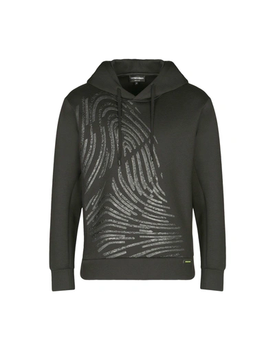 Shop Emporio Armani Sweatshirts In Black