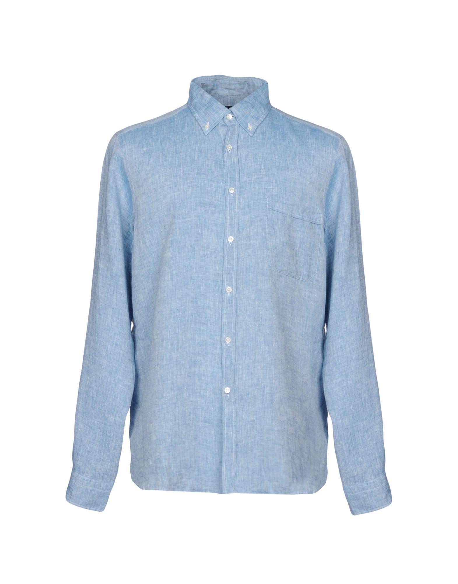 Tombolini Denim Shirt In Blue | ModeSens