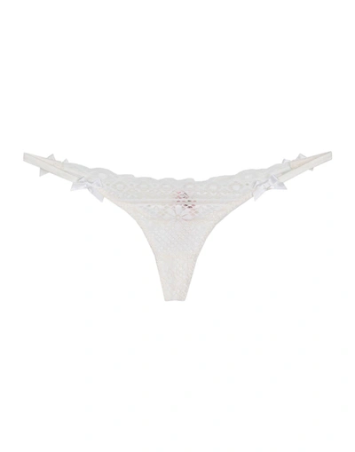 Shop Agent Provocateur G-string In Ivory