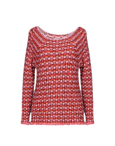 Shop Maje Sweater In Red