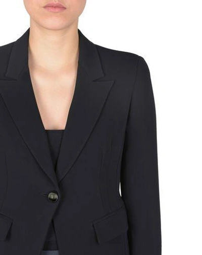 Shop Emporio Armani Suit Jackets In Black