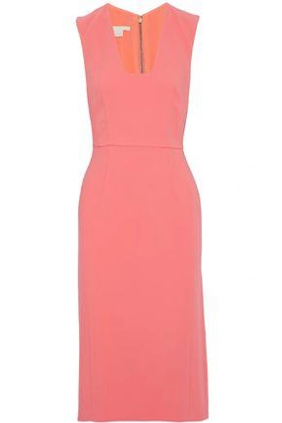 Shop Antonio Berardi Woman Crepe Dress Coral