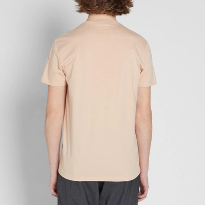 Shop Acne Studios Edvin Cotton Base Tee In Neutrals