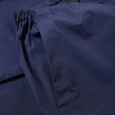 Shop Acne Studios Ari Cotton Drawstring Trouser In Blue