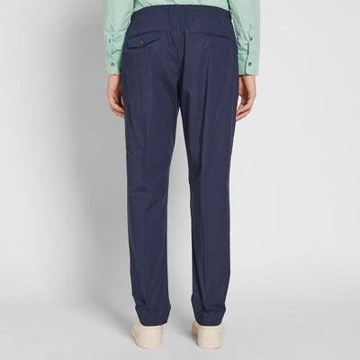 Shop Acne Studios Ari Cotton Drawstring Trouser In Blue