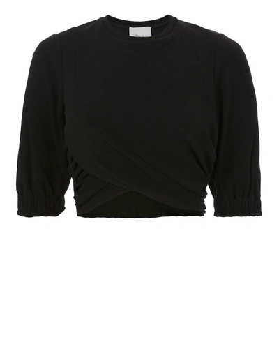 Shop Phillip Lim Twisted Cropped Tee