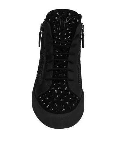 Shop Giuseppe Zanotti Sneakers In Black