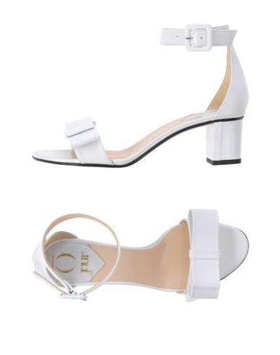 Shop O Jour Sandals In White
