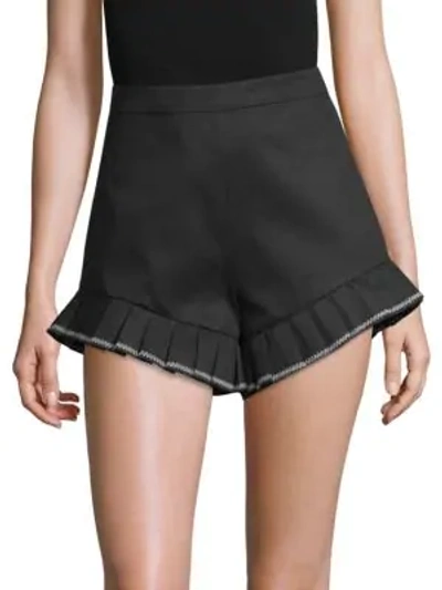 Shop Alexis Martens Shorts In Black