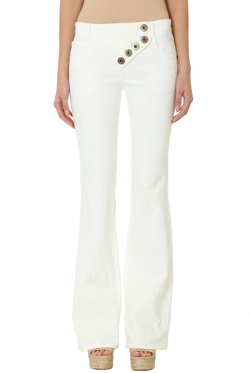 chloe white jeans