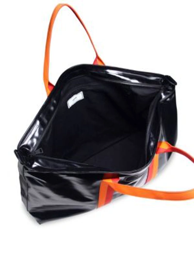 Shop Ami Alexandre Mattiussi Oversized Crossbody Bag In Black