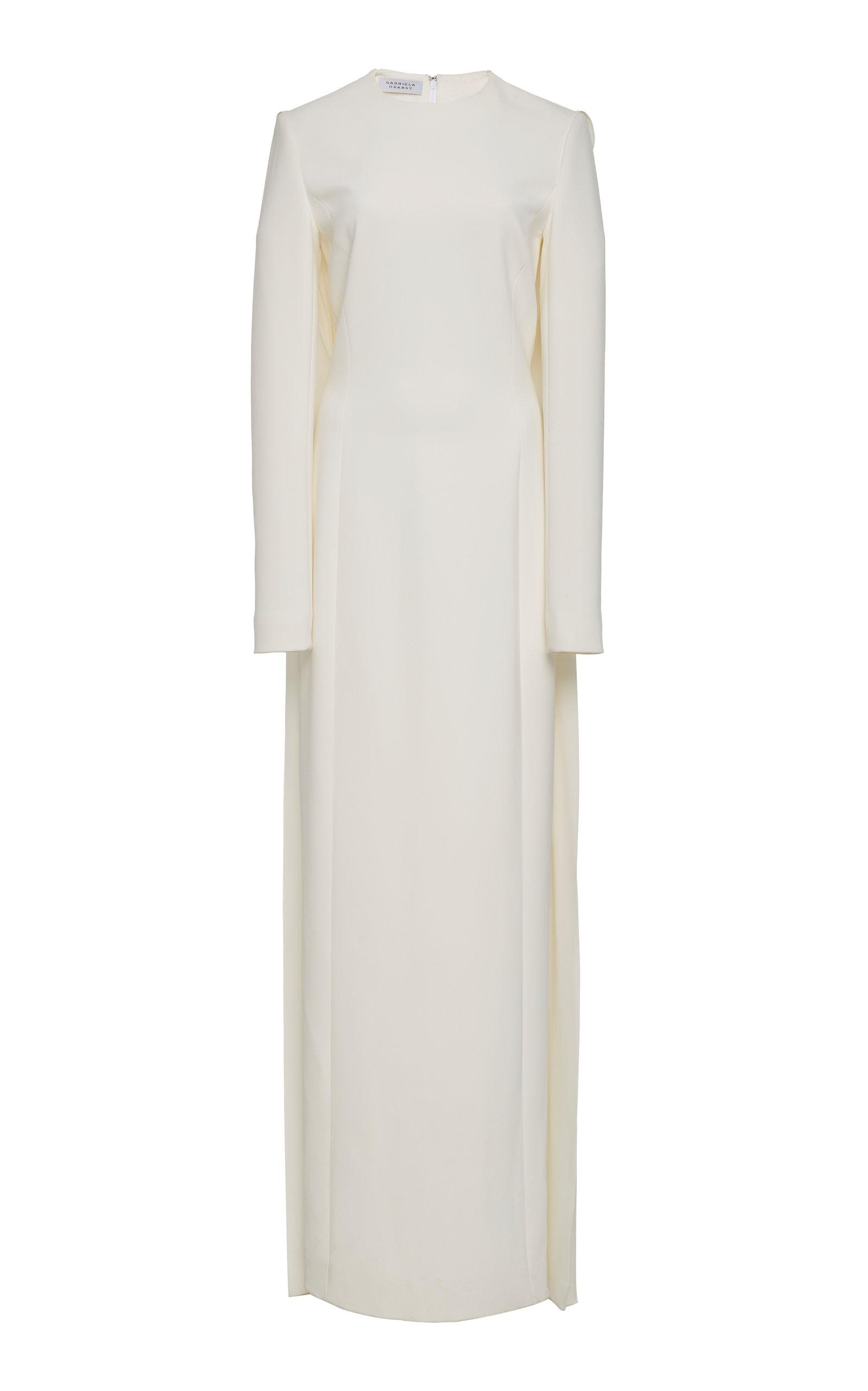 Gabriela Hearst Carlota Gown In White | ModeSens