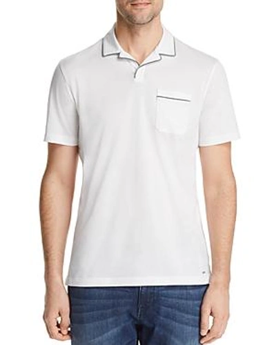 Shop Michael Kors Piped Pocket Polo Shirt - 100% Exclusive In White