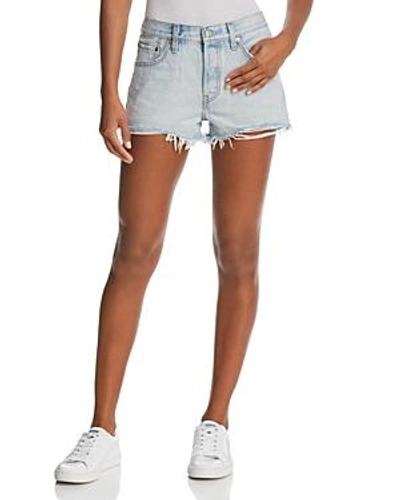 Shop Levi's 501 Denim Shorts In Bleached Authentic