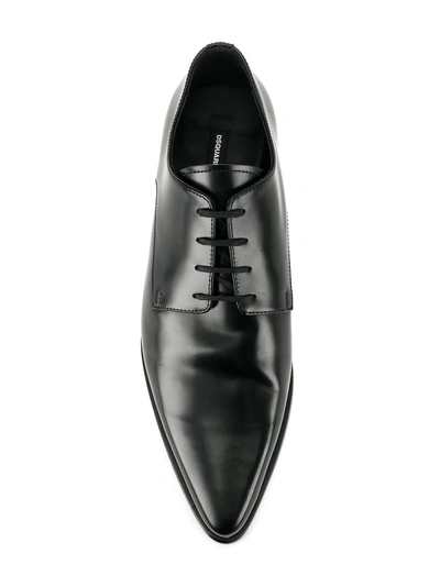 Shop Dsquared2 Pointed Derby Shoes