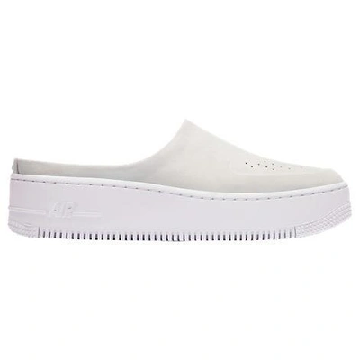 Shop Nike Women's Air Force 1 Lover Xx Casual Shoes In Off White/light Silver