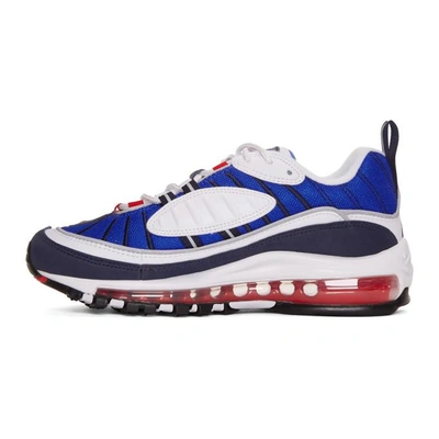 Shop Nike White Air Max 98 Sneakers