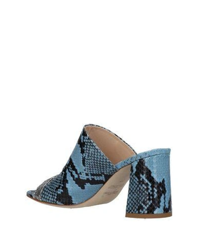 Shop Polly Plume Sandals In Sky Blue