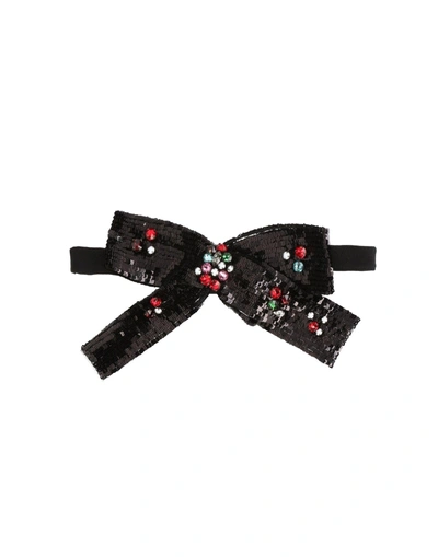 Shop Gucci Bow Tie In Black