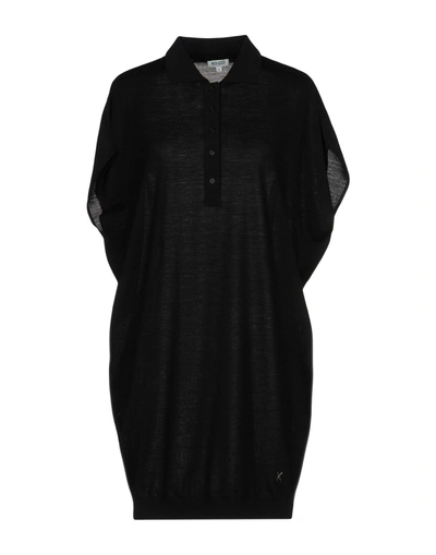 Shop Kenzo Short Dresses In Black
