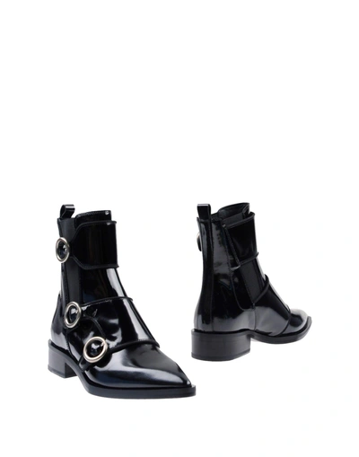 Shop Lanvin Ankle Boot In Black