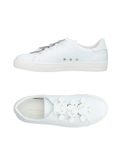Shop Anya Hindmarch Trainers In White