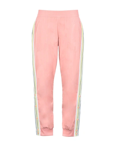 Shop Adidas By Stella Mccartney Casual Pants In Pale Pink