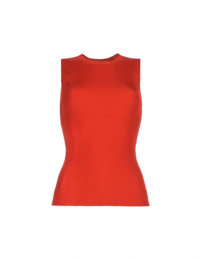 Shop Balenciaga Sweater In Red