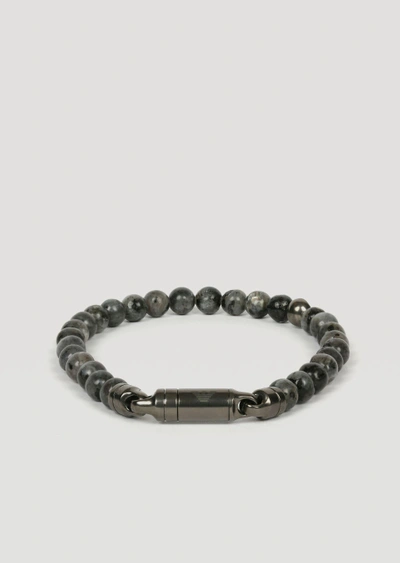 Shop Emporio Armani Bracelets - Item 50207895 In Gray