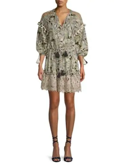 Shop Alexis Persia Tunic Dress In Dark Safari