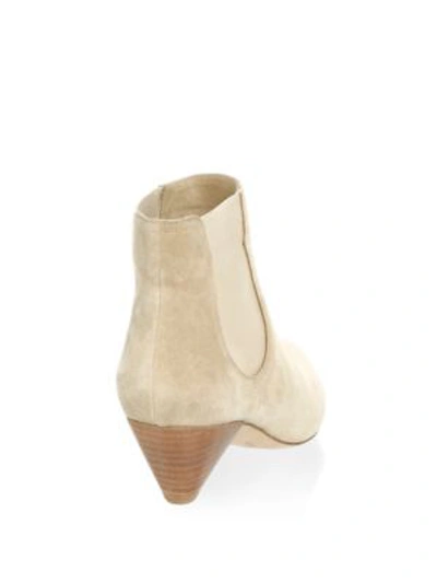 Shop Joie Barleena Suede Ankle Booties In Sand