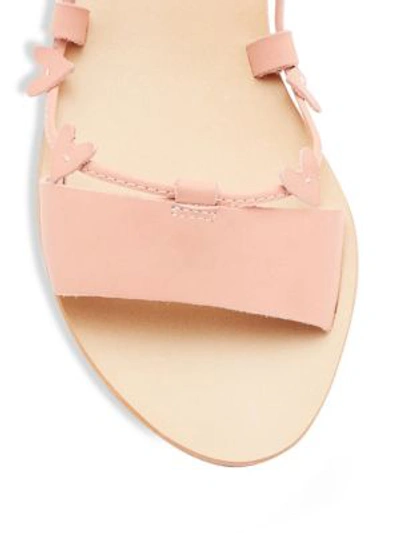Shop Loeffler Randall Heart Sandals In Blush