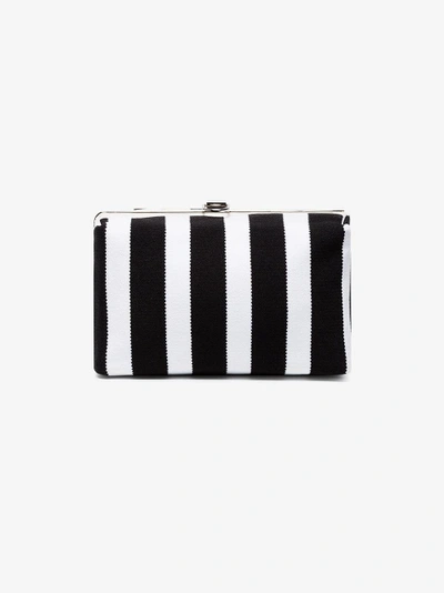 Shop Proenza Schouler Asymmetrical Frame Clutch In Black