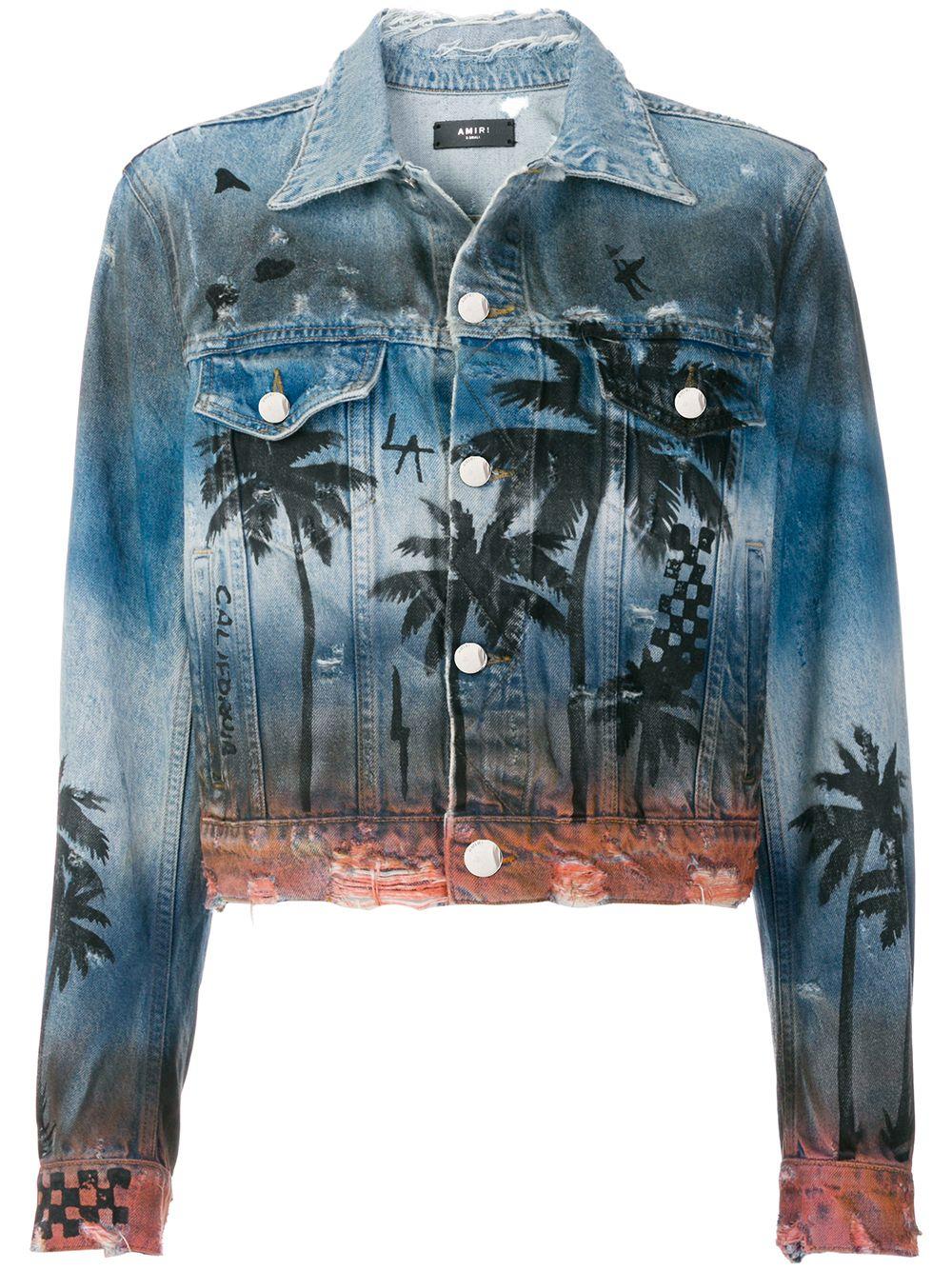 amiri palm tree jacket