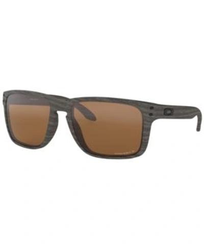 Shop Oakley Polarized Sunglasses, Oo9417 Holbrook Xl In Brown / Brown