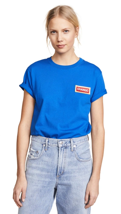 Shop Esteban Cortazar Chango Tee In Blue