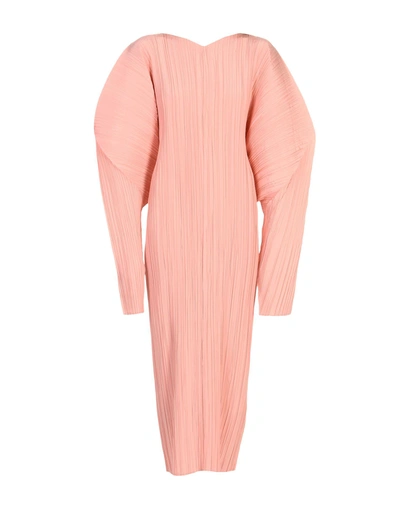 Shop Jil Sander Formal Dress In Salmon Pink