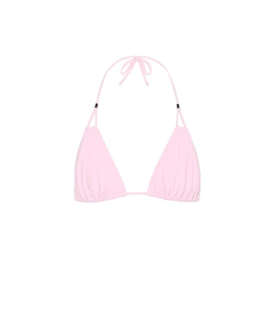 Shop Heidi Klein Moyo Island Triangle Bikini Top In Pink
